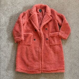 Women’s Wild Fable Coral Teddy Faux-Shearling Coat